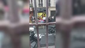 Fusillade à Paris: la vidéo de l'arrestation du tireur présumé