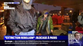 "Extinction Rebellion": les militants continuent le blocage à Paris