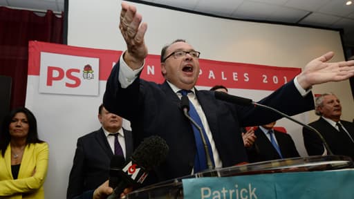 Discours de Patrick Mennucci à la fédération PS des Bouches-du-Rhône après l'annonce de sa victoire à la primaire pour les municipales le 20 octobre 2013.