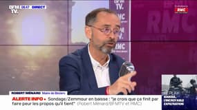 Migrants: Robert Ménard se dit "pour" la construction d'un mur entre la Biélorussie et la Pologne