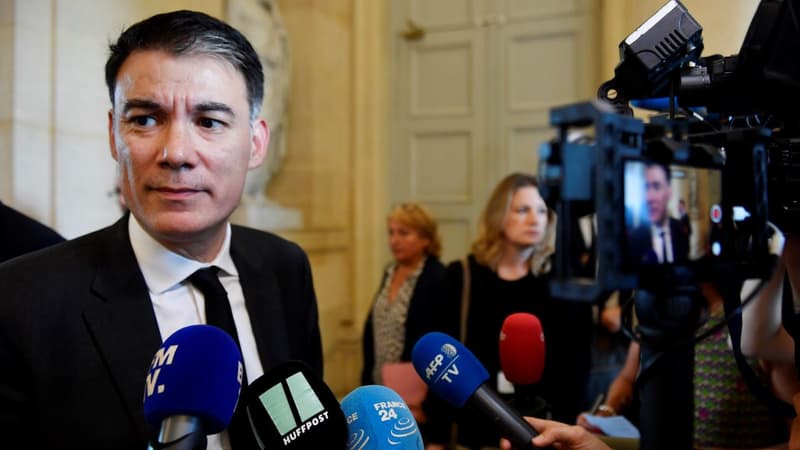 Olivier Faure à l'Assemblée nationale le 31 juillet 2018.