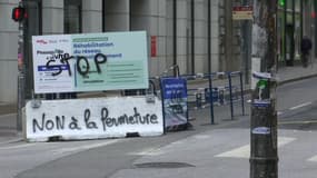 Les travaux ont démarré depuis un mois dans la rue Grenette à Lyon (Rhône)