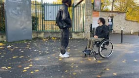 Depuis la rentrée, trois élèves en fauteuil roulant inscrits au lycée Simone Signoret de Vaux-le-Pénil ne peuvent pas accéder aux salles scientifiques, en raison d'une panne d'ascenseur.