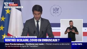 Gabriel Attal: "Nous pouvons être au fiers d'être l'un des pays au monde, et celui de l'Union européenne, qui a le plus maintenu ses établissements scolaires ouverts"