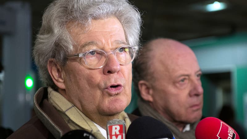 Maître Hubert Delarue, avocat de René Kojfer, ancien chargé des relations publiques de l'hôtel lillois.