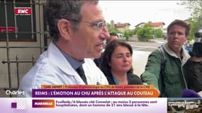 Reims: après l'attaque au couteau, les soignants du CHU partagent leur émotion 