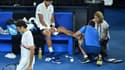 Chung soigné pour une ampoule lors de la demi-finale de l'Open d'Australie 2018 face à Federer