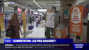 Inflation: les prix commencent-ils à baisser dans les supermarchés?