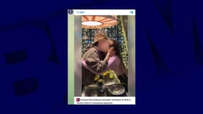 La police de Krasnodar annonçant une enquête après la diffusion d'une vidéo montrant deux femmes s'embrasser, sur Telegram, le 5 février