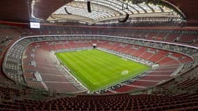 Le stade Al-Bayt, où se déroulera la cérémonie d'ouverture.