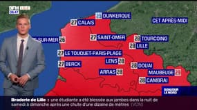 Météo Nord-Pas-de-Calais: un léger voile nuageux pour ce lundi de rentrée, 25°C à Dunkerque et 28°C à Lille