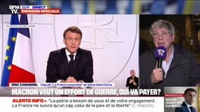 Allocution d'Emmanuel Macron: "Les États-Unis ne sont plus notre allié, ils ne sont plus notre partenaire, on doit donc proposer une autre issue", affirme Éric Coqurel (LFI)