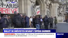 Grève: les équipes de l'Opéra de Paris se mobilisent contre la réforme des retraites