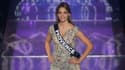 Miss Provence April Benayoum pendant le concours Miss France 2020, au Puy-du-Fou, le 20 décembre 2020