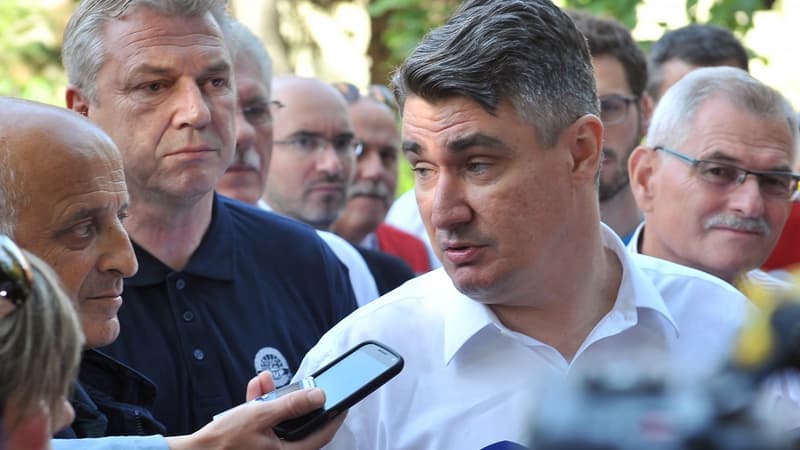 Le Premier ministre croate Zoran Milanovic