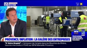 Inflation: la "double peine" dans les entreprises provençales, déplore le président de l'UPE Philippe Korcia