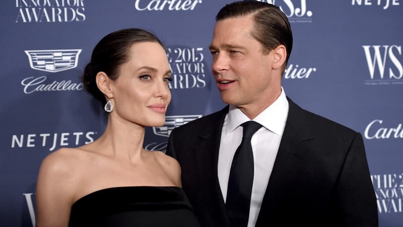 Angelina Jolie et Brad Pitt, le 4 novembre 2015