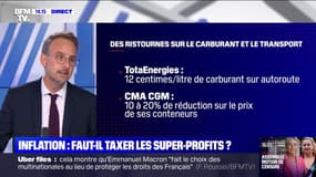 Inflation: faut-il taxer les entreprises qui réalisent des "super profits" ?