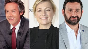 Yann Barthès, Anne-Élisabeth Lemoine, Cyril Hanouna