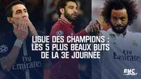 Ligue des champions : Di Maria, Salah, Marcelo... Les cinq plus beaux buts de la 3e journée