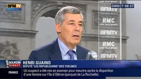 Henri Guaino face à Apolline de Malherbe en direct