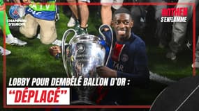 PSG 5-0 Inter : Lobby pour Dembélé ballon d'or, "déplacé" selon Dugarry
