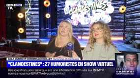 "Clandestines" : 27 humoristes en show virtuel - 15/04