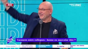 Fred Hermel: les vacances entre collègues "ce n'est sûrement pas une bonne idée"
