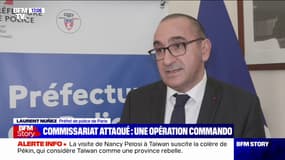 Commissariat attaqué à Vitry-sur-Seine: Laurent Nuñez annonce que les opérations de sécurisation "vont se poursuivre"