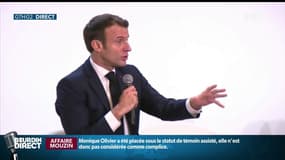 En reconquête à Amiens, Emmanuel Macron s'irrite sur la question de la précarité étudiante