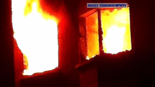 Le feu s'est déclaré au troisième étage d'un immeuble qui en compte sept.