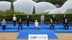 La photo des dirigeants du G7 à St Austell (Royaume-Uni), le 11 juin 2021