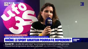 Lyon: Roxana Maracineanu, encourage les Français à continuer une pratique sportive en "sécurité" malgré la crise sanitaire 