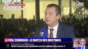 Pour le porte-parole de la campagne d'Éric Zemmour, "le temps de la compétition [avec Marine Le Pen] est derrière nous"