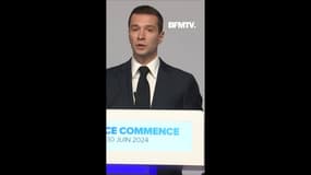 Législatives: pour Jordan Bardella, "deux chemins s'offrent à la France"