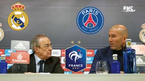 Zidane au PSG ? "C’est un homme du Real Madrid et de l’équipe de France", juge Pérez