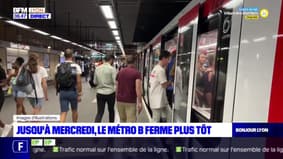 Lyon: le métro B fermera plus tôt jusqu'à mercredi, des bus de substitution mis en place