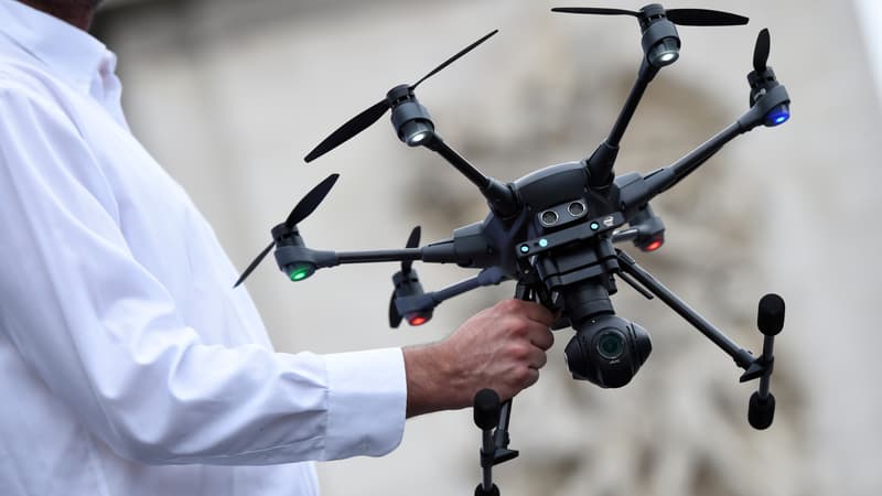 Il se pensait espionné par le drone. (Photo d'illustration)