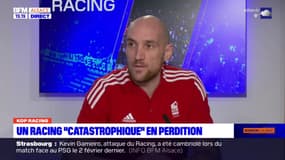 Fabien Kaerlé, entraîneur de l'équipe féminine de la Sig fait le parallèle entre son équipe et le Racing club de Strasbourg