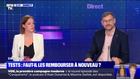 Pour Jean-Stéphane Dhersin (CNRS), le non-remboursement des tests Covid n'est "pas un problème majeur pour le suivi de l'épidémie"