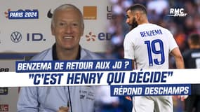 Équipe de France : Benzema de retour aux JO ? "La décision revient à Thierry Henry" répond Deschamps