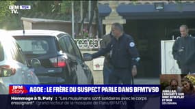 "J'ai travaillé avec lui pendant presque un an dans la sécurité, il devenait trop violent": Le frère de l'homme suspecté d'avoir décapité une retraitée à Agde témoigne 