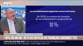 BFM éco : +10% en un an, de plus en plus de Français surendettés - 15/01
