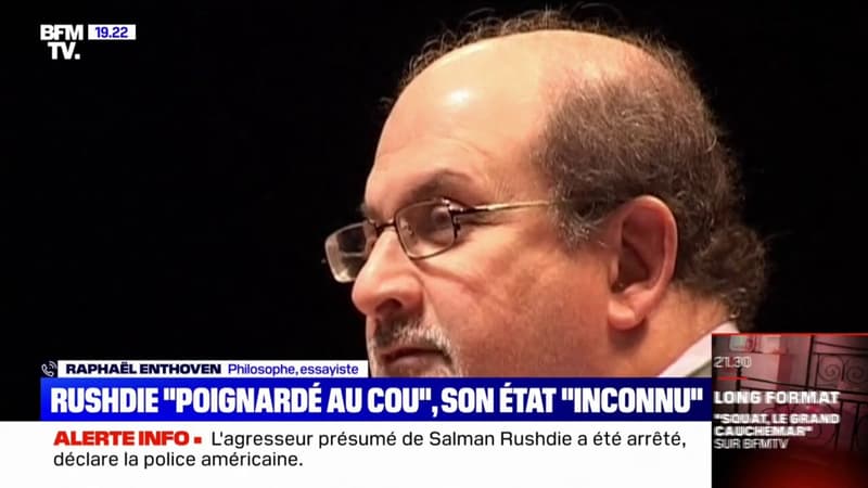 Salman Rushdie poignardé: pour Raphaël Enthoven, 