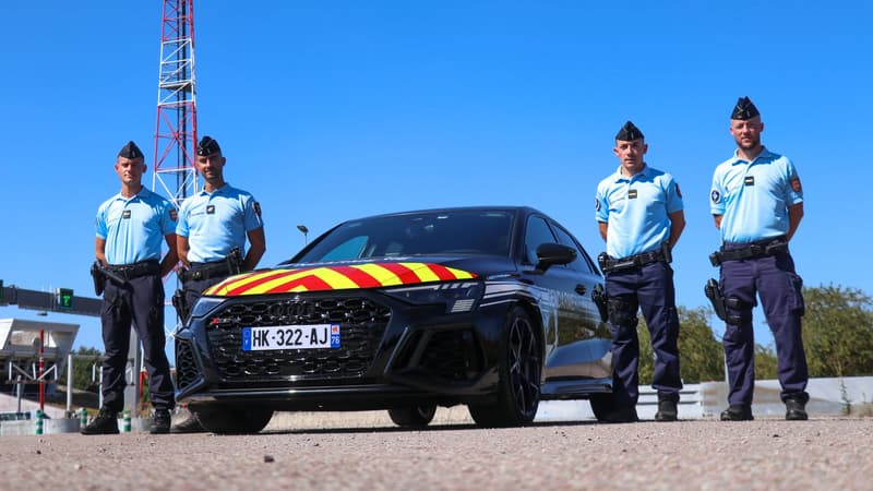 Plus de 400 chevaux sous le capot: confisquée à un trafiquant de drogue, cette Audi RS3 pourrait devenir la voiture d'intervention la plus puissante jamais conduite par la gendarmerie nationale