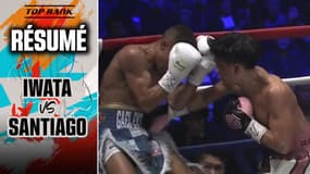 Résumé Boxe : Iwata prêt à ne faire qu’une bouchée de Santiago pour défendre sa ceinture ?