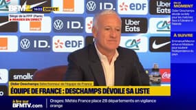 Voici la liste des 23 joueurs appelés par Didier Deschamps en équipe de France