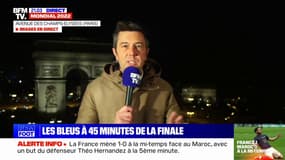 25.000 personnes attendues sur les Champs-Élysées à l'issue du match France-Maroc