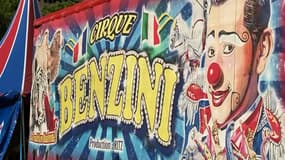Le cirque Benzini, installé à Marseille dans le 8e arrondissement.