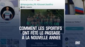 Comment les sportifs ont fêté 2019